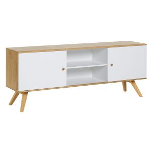 Image de VOX Buffet long bas 2 portes blanc