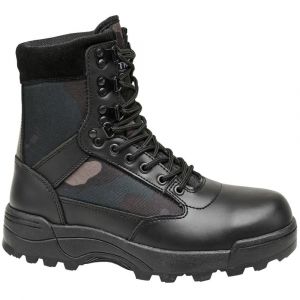 Image de Brandit Phantom Tactical Homme Bottes Camouflage Sombre EU47, Cuir, Textile,