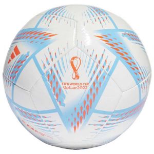 Adidas Ballon Football Rihla Club 5 White / Pantone / Solar Red