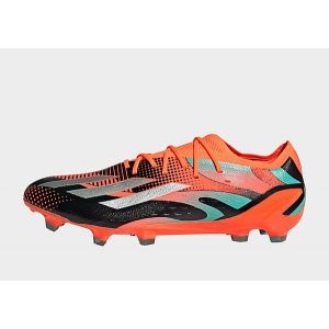 Image de Adidas X Speedportal .1 FG L10NEL M35SI - Orange/Argenté/Noir ÉDITION LIMITÉE - Herbe naturelle (FG), pointure 39? - Orange - Taille 39⅓