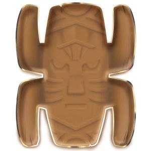 Party Pro 2 Plateaux totem aventurier - Couleur Marron - Taille Taille Unique