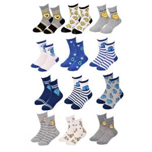 Chaussettes Garçon Licence Pack De 12 Paires Surprise Pack 12 Monsieur Madame