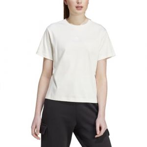 Image de Adidas Femme Signature Graphic Print T-Shirt, Off White, S