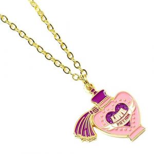 Image de Collier de potion d'amour plaqué or Harry Potter 2cm (W) x 2 1cm (H)