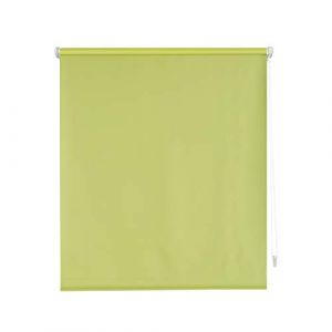 Blindecor Zeus Store Enrouleur Opaque Easyfix - Vert pistache, 37 x 180 cm (largeur x hauteur) | Taille du tissu 34 x 175 cm | Stores occultants sans outils