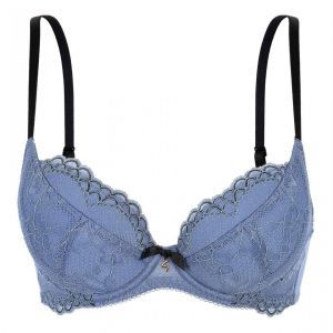 Image de GOSSARD Soutien-gorge push-up armatures - Bleu - Couleur Bleu - Taille 90 E