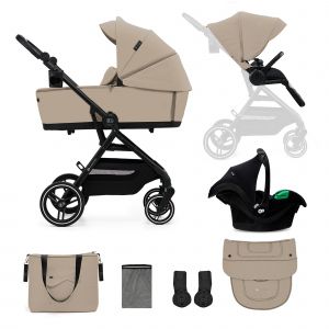Kinderkraft Poussette 3en1 YOXI beige