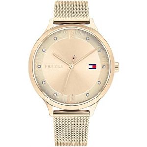 Tommy Hilfiger Montre Femmes - Quartz Analogique - Bracelet Acier inoxydable Ip-ros&eacute; - 1782431
