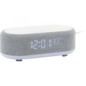 Present time Reveil avec chargeur induction et enceinte Bluetooth Vogue