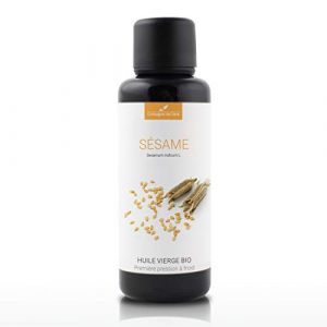La Compagnie des Sens Sésame - Huile Végétale Vierge BIO - Flacon en verre - Première pression à froid - 50mL