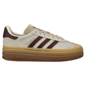 Adidas Originals Chaussures Gazelle Bold - Blanc/bordeaux/beige Femme, pointure 36⅔ - ['Blanc', 'Rouge'] - Taille 36⅔