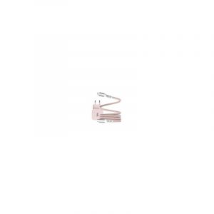 WE Bundle chargeur 1 port USB-C 20W + c&acirc;ble USB-C/Lightning rose