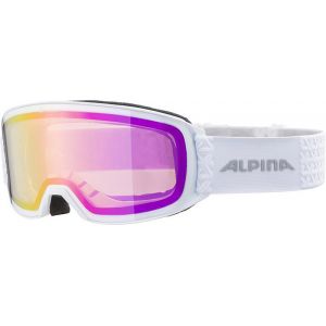 Alpina Nakiska HM Goggles, white Masques Ski & Snowboard