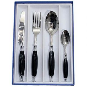 Bugatti Country noire menagere 24 pieces