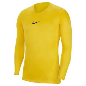 Nike Park First Layer Jersey Longsleeve Jersey Homme Tour Yellow/Black FR: 2XL (Taille Fabricant: 2XL)