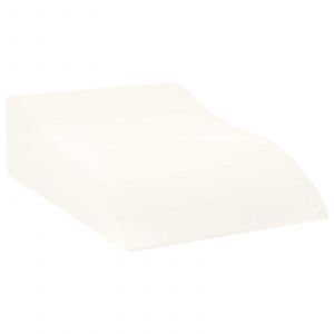 VidaXL Coussin Pour Jambes Blanc 68 X 40 X 18 Cm