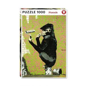 Piatnik Puzzle Banksy - Roller Chimp - 1000 pi&egrave;ces