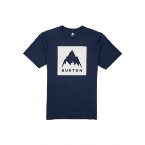 Burton Snowboard T-shirt à manches courtes coupe classique Mountain High, Dress Blue, S