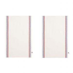 Coucke Lot 2 torchons Tricolore - 43x65 cm