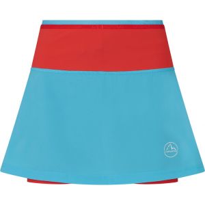 La Sportiva " Swift Ultra Jupe 5" Femme, turquoise/rouge L Pantalons course à pied"