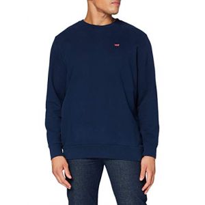 Image de Levi's Big & Tall - Original - Sweat-shirt à petit logo - Bleu marine