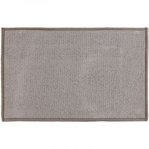 Clean house Tapis uni - 40 x 60 cm. - Gris