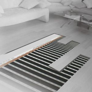 Sud Rayonnement Tapis chauffant électrique Ecofilm set 166 W L.200 x l.100 cm