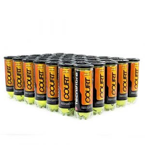 Tecnifibre BALLES PREMIUM TENNIS UNISEXE - 18 BIPACKS (PAR 2 TUBES) DE 4 BALLES COURT