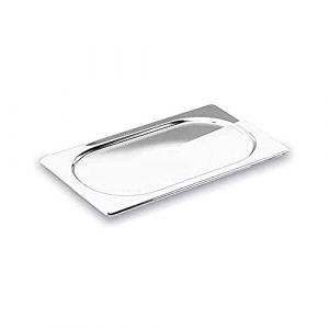 Lacor Couvercle 2/3 pour cuvettes sans poigné en inox
