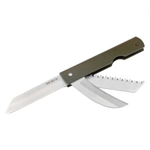 Nature & Découvertes Couteau de l'armée japonaise 3 lames interchangeables