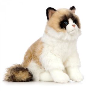 Living Nature Peluche chat Ragdoll - 43 cm