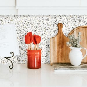Image de Stickerdecofr - Crédence Adhésive Granito Terrazzo 300 x 60 cm