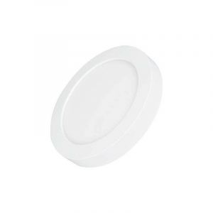 Optonica Plafonnier de surface led 24W &eacute;tanche IP44 rond ?245mm Blanc - Blanc cct