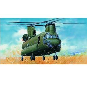 Image de Trumpeter Maquette hélicoptère CH-47D Chinook US Army 1970 - Echelle 1:35