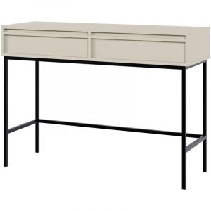 Selsey - evo - Coiffeuse - 110 cm - avec tiroirs et cadre - grège