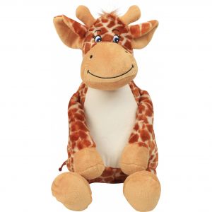 Peluche zippée Mumbles Giraffe