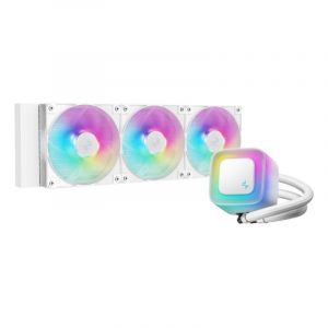 Deep cool Système de refroidissement liquide LE360 WH V2 12 cm Blanc