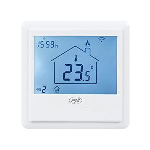 Thermostat Intelligent int&eacute;gr&eacute; WiFi PNI CT25PE, contr&ocirc;le Internet, Chauffage au Sol &eacute;lectrique, Application Mobile Tuya Smart