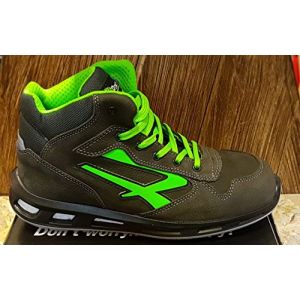 U-Power Chaussure de sécurité haute HUMMER S3 SRC - REDLION - taille: 48 - Gris / Vert