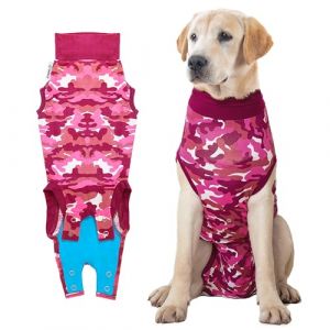 Suitical Recovery Suit Chien, XXL, Rose Camouflage