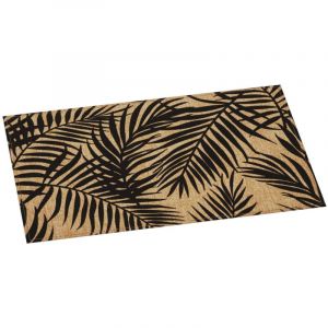 Secret de Gourmet Set de table rectangulaire Palmier - 45 x 30 cm - Noir et beige