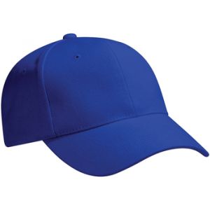 Beechfield - Lot de 2 casquettes de baseball 100% coton - Adulte (Taille unique) (Bleu roi vif) - UTRW6719
