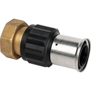 Image de Henco Manchon droit multicouche à visser - Ecrou tournant - 5/4' - Ø40 mm