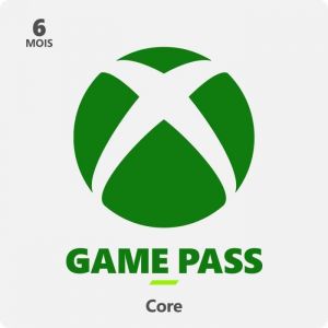 Microsoft Xbox Game Pass Core 6 mois