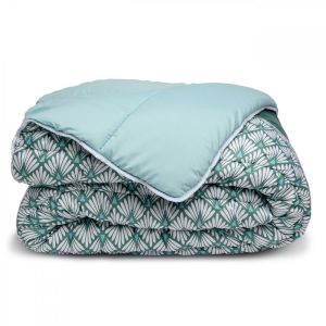 Image de Bleu C&acirc;lin Couette imprim&eacute;e 220x240cm 350g/m2 utilisation sans housse