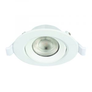 Spot LED encastré - Liqui - Dhome - Orientable - 5 W - 430 lm - 4000 K - 38° - IP44