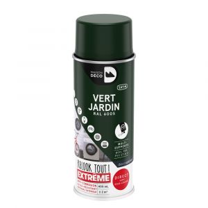 Peinture RELOOK TOUT EXTREME SATIN - MAISON DECO - 400ML - Vert Jardin
