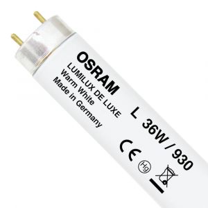 Image de Osram L 36W 930 Lumilux De Luxe | 120cm - Blanc Chaud