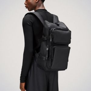 Rains Sac &agrave; dos Trail Cargo Noir - Couleur Noir - Taille Taille unique