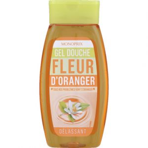 Monoprix Gel douche d&eacute;lassant fleur d'oranger - Le flacon de 250ml